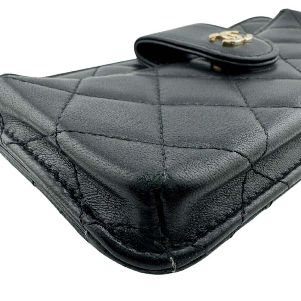 CHANEL Black Logo Wallet - Picture 5 of 11